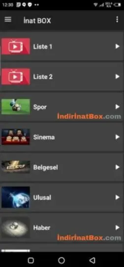 Inat tv channels list